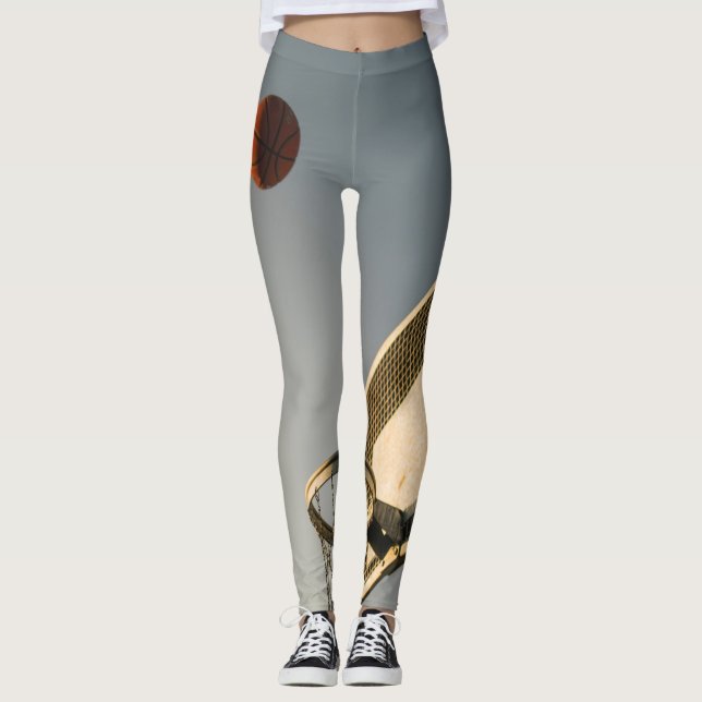 Pretty Basketball Gift Leggings (Front)