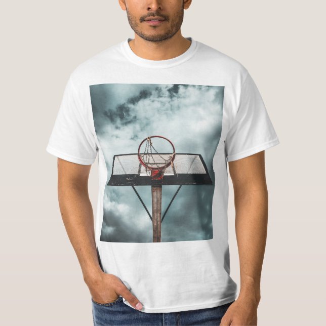 Pretty Basketball Gift T-Shirt (Front)
