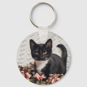 Pretty Bella Rose Key Ring
