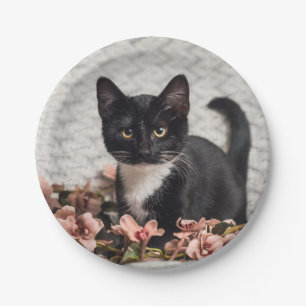 Pretty Bella Rose Paper Plate
