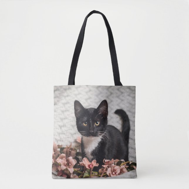 Pretty Bella Rose Tote Bag (Front)