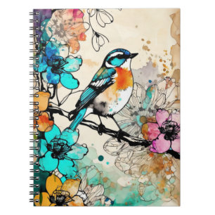 Pretty Bird   Notebook Journal