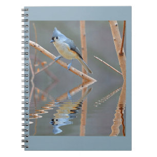 Pretty Bird Reflections Spiral Notebook