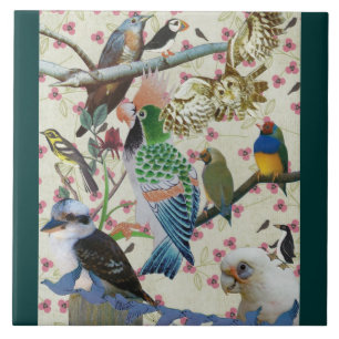 Pretty Birdies Tile