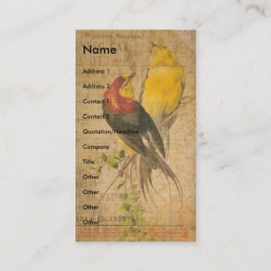 Pretty Birds Business Card