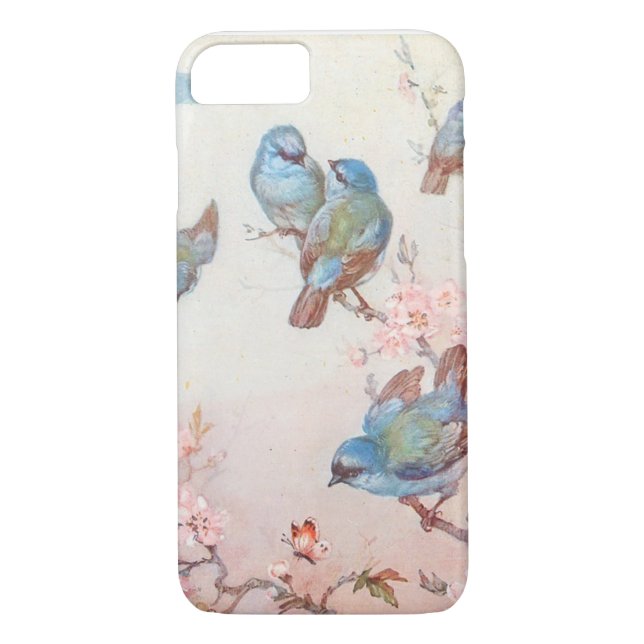 Pretty Birds Case-Mate iPhone Case (Back)