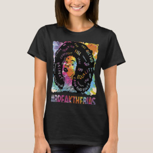 Pretty Black History Break the Bias 5 T-Shirt