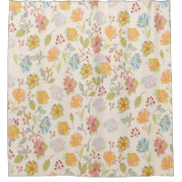 Pretty Bloomies Shower Curtain