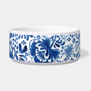 Pretty Blue and White Batik Design