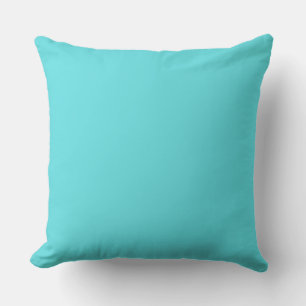 Pretty Bluish Stylish Turquoise Robin's Egg Blue Cushion