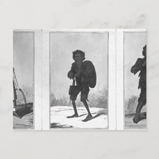 Pretty Bob, Poor Bob, Bandy Bob, 1819 Postcard (Front)