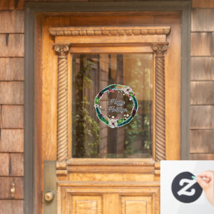 Pretty Boho Holiday Wreath Customisable