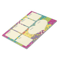 Pretty Boho Maximalist Quilt Weekly Planner