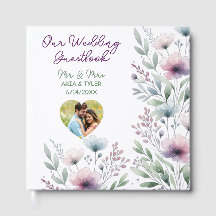Pretty Botanical Personalised Wedding