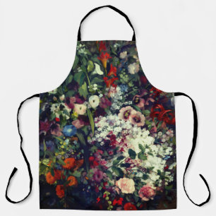 Pretty Bouquet of Flowers in a Vase Apron