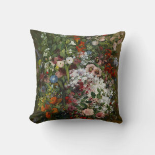 Pretty Bouquet of Flowers in a Vase Cushion