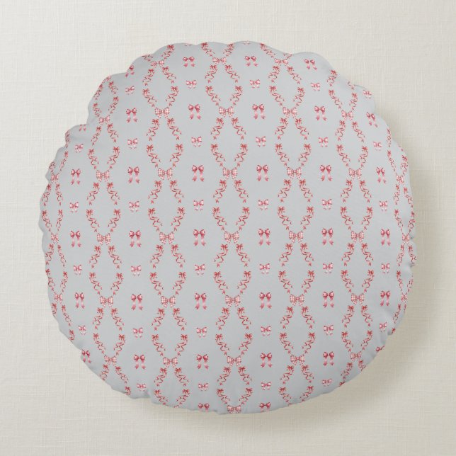 Pretty Bow Collection! Round Cushion (Front)