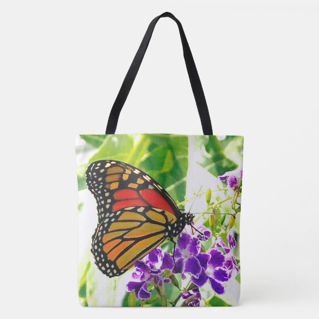 Pretty Butterfly Tote Bag (Front)