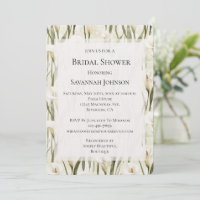 Pretty Calla Lilly Floral Bridal Shower