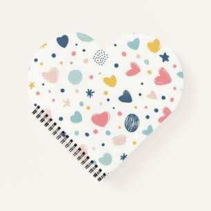 Pretty Cartoon Sky Notebook