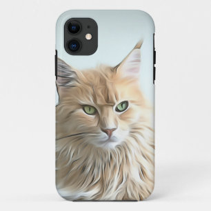 Pretty Cat Artwork Case-Mate iPhone Case