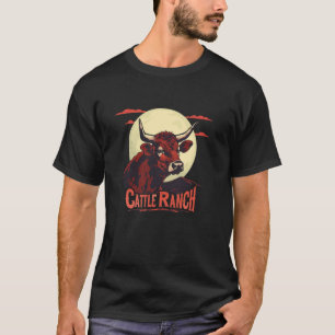 Pretty Cattle Face Costume for Cows and Ranch Love T-Shirt
