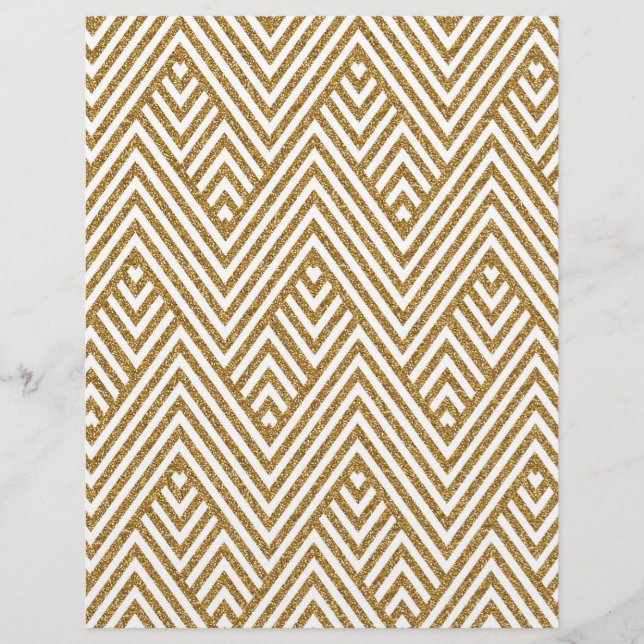 Pretty chevron zigzag diamond shapes pattern (Front)