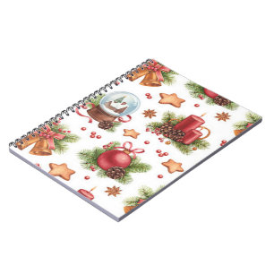 Pretty Christmas Notebook