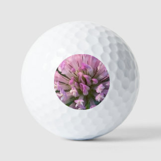 Pretty Clover Flower  Golf Balls