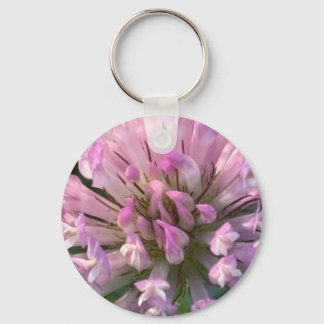 Pretty Clover Flower  Key Ring