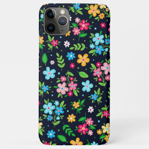 Pretty Colored Floral Pattern Case-Mate iPhone Case