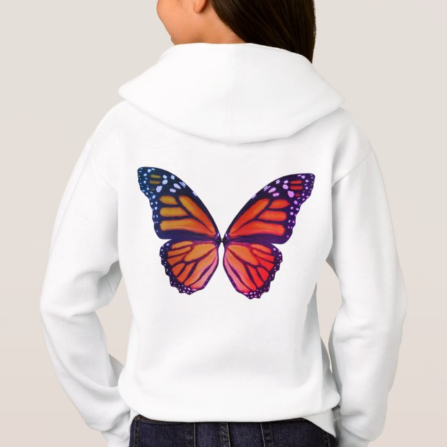 Pretty colorful Monarch Butterfly (Back)