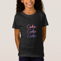 Pretty Colourful Cute Birthday Party Girl’s T-Shir