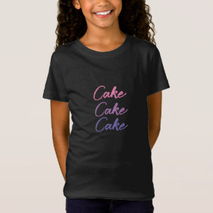 Pretty Colourful Cute Birthday Party Girl’s T-Shir T-Shirt