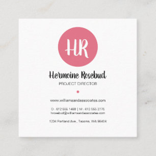 Pretty Colourful Floral Pattern Business Card