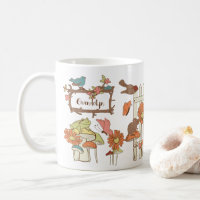 Pretty Cottagecore Birds and Animals Personalised