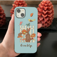 Pretty Cottagecore Birds and Animals Personalised