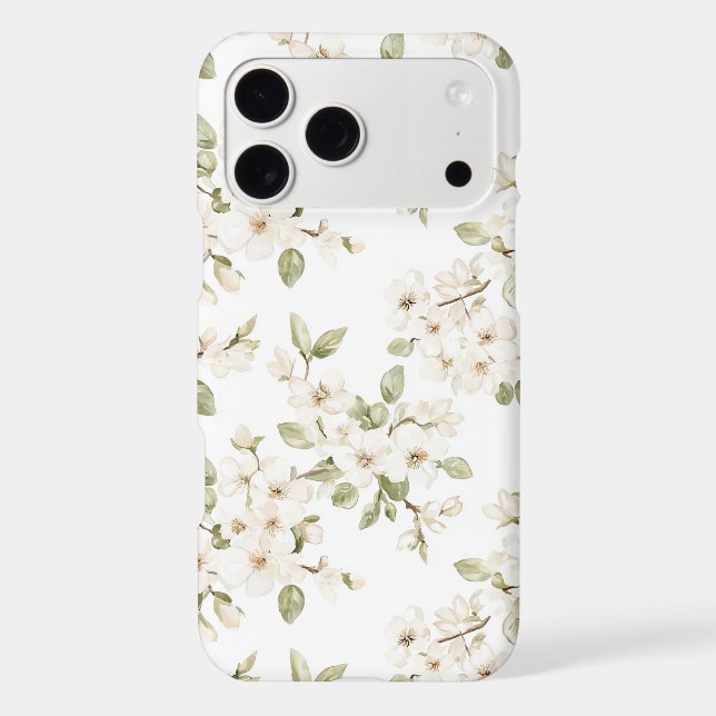 Pretty Cream Flowering Tree  (Back)
