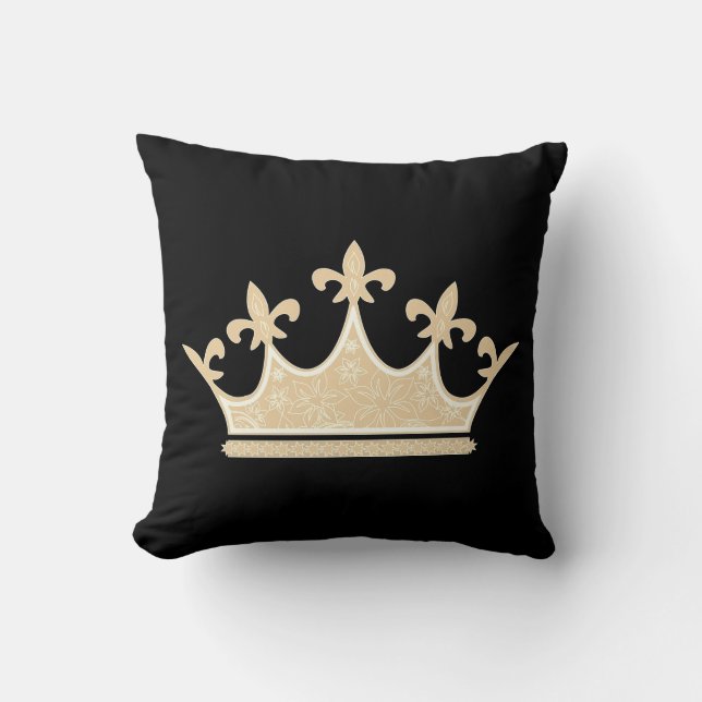 Pretty Crown cushion (Front)