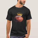 Pretty Crowned Sport with this Cool Football Costu T-Shirt<br><div class="desc">Pretty Crowned Sport with this Cool Football Costume</div>
