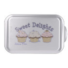 Pretty Cupcakes Custom Covered Baking Pan