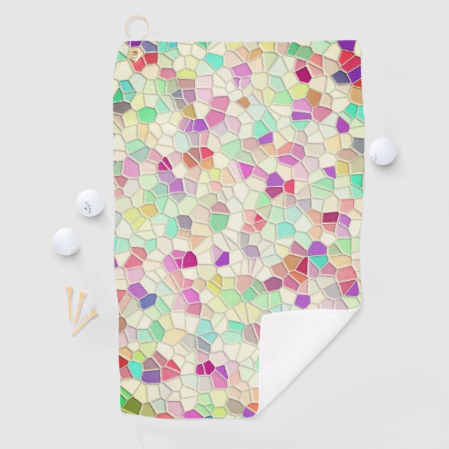 Pretty Cut Glass 2 Golf Towel (InSitu)