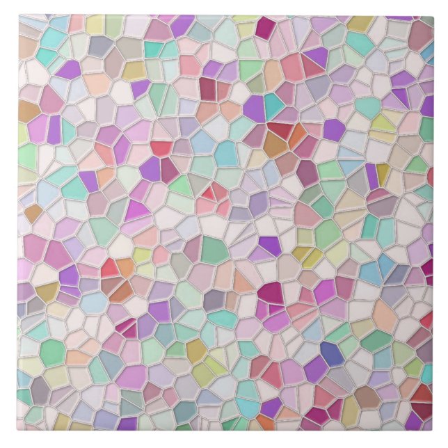 Pretty Cut Glass  Tile (Front)