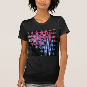 Pretty Cute Purple Ash Grey and Black Watercolors T-Shirt