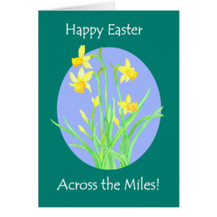Pretty Daffodils 'Across the Miles' Easter