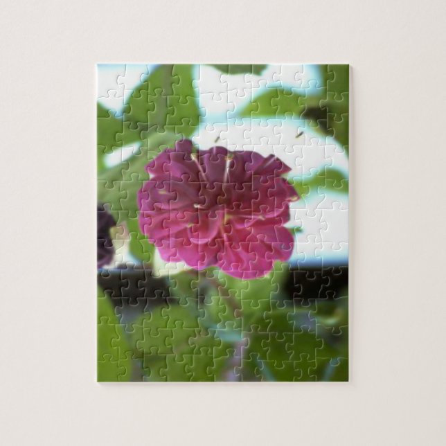 Pretty  Dahlia Flower Jigsaw Puzzle (Vertical)