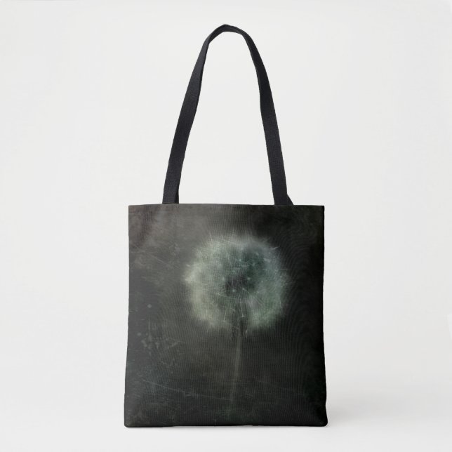 Pretty Dainty Dandelion Tote Bag (Front)