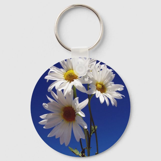 Pretty Daisies Key Ring (Front)