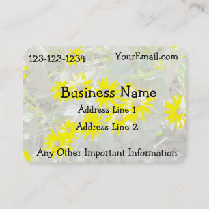 Pretty Daisies Nature Business Card