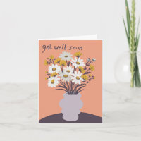 Pretty Daisy Bouquet CUSTOM Get Well Soon